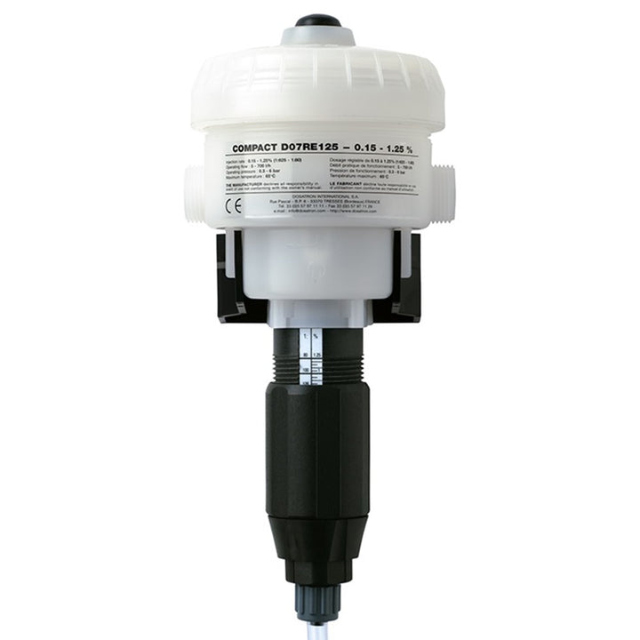 
  Dosatron doseerpomp D 07 RE 125 PVDF productfoto hoge resolutie - artikelnummer 850133
