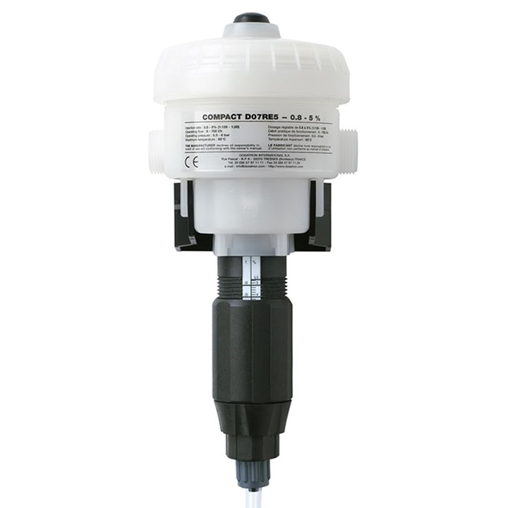
  Dosatron doseerpomp D 07 RE 5 PVDF productfoto hoge resolutie - artikelnummer 850135
