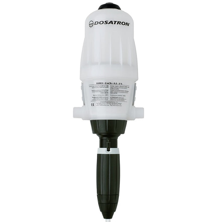 
  Dosatron doseerpomp D3RE2PVDF productfoto hoge resolutie - artikelnummer 850142
