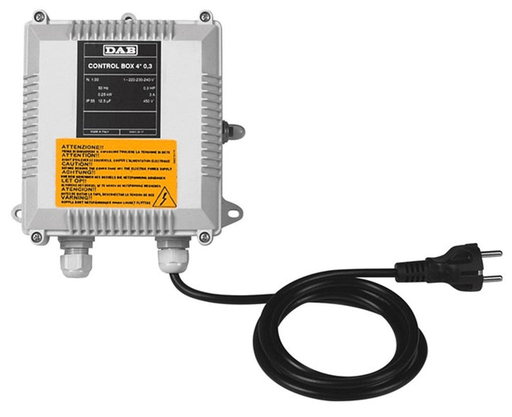 
  Control box 4, type 0.5 (0.37 kw) - artikelnummer 932124
