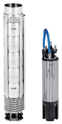DAB 8" bronpomp SS8A 05 + motor 37kw | Rabe