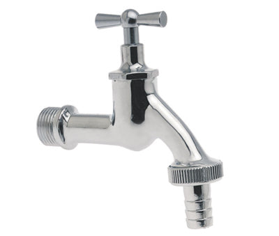 Bonfix Tapkraan verchroomd, met kruk, 3/4" | Rabe - 187404