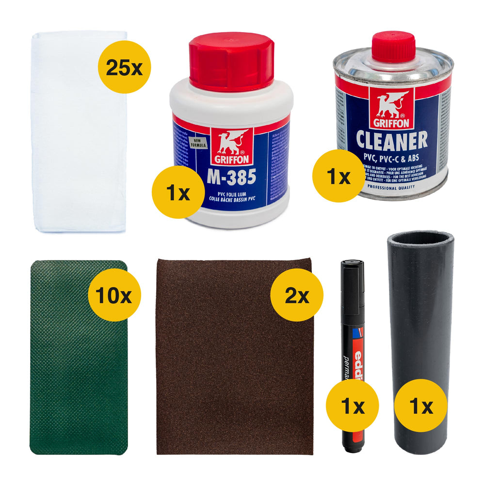 Reparatieset voor Kuilafdekslangen | Rabe