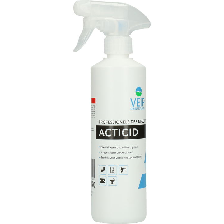 
  Veip Acticid Desinfectie Spray 500 ml - Artikelnummer ACTI007
