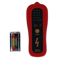 Afrasteringstester met LED-display