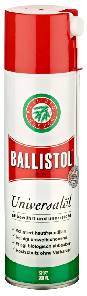 
  Ballistol Universal Oil Spray 200 ml - artikelnummer BALL21700
