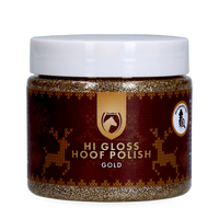 Excellent Horse Christmas Hi Gloss Hoof Polish 150 ml Goud