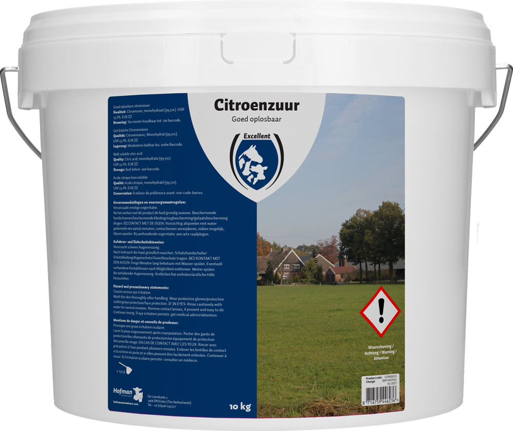 Excellent Citroenzuur 99,5% 10 kg