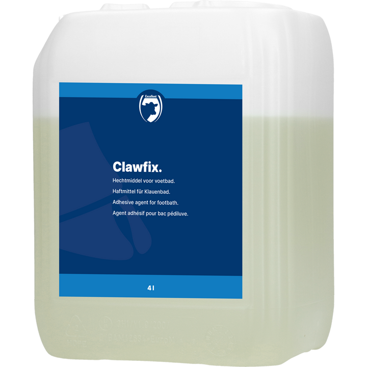 
  ClawFix voetbad hechtmiddel 4 l - Artikelnummer CLAW0254
