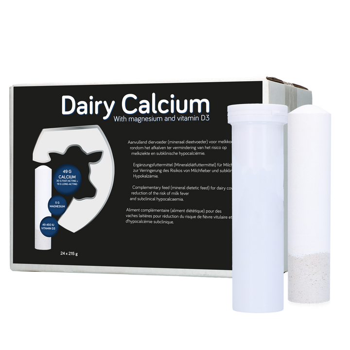 
  Dairy Calcium Bolus (Mg & Vit. D3) 24 x 215 g - artikelnummer DAIR009
