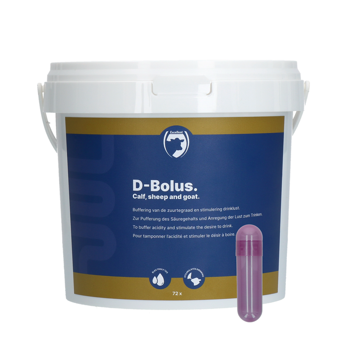 
  Excellent D-Bolus (Bicarbonaat) 72 stuks - artikelnummer DBOL0072
