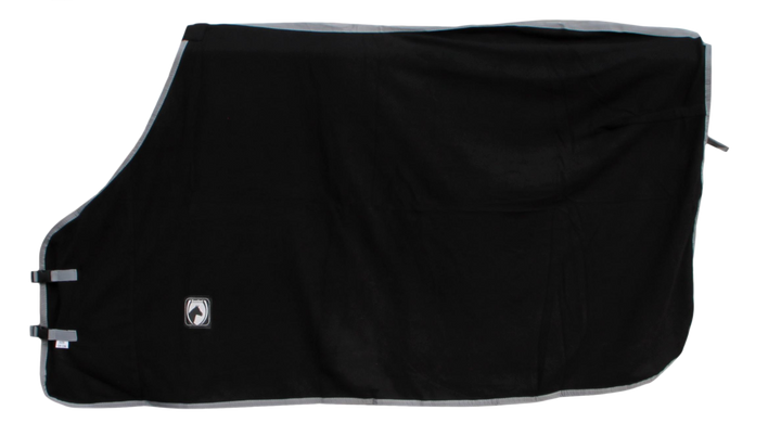 
  Zweet/Fleece deken zw/gri 135/185cm - artikelnummer DEKE000235
