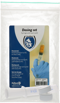 Doseerset (dop + spuit)