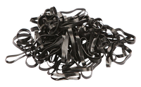Elastiekjes Siliconen Zwart