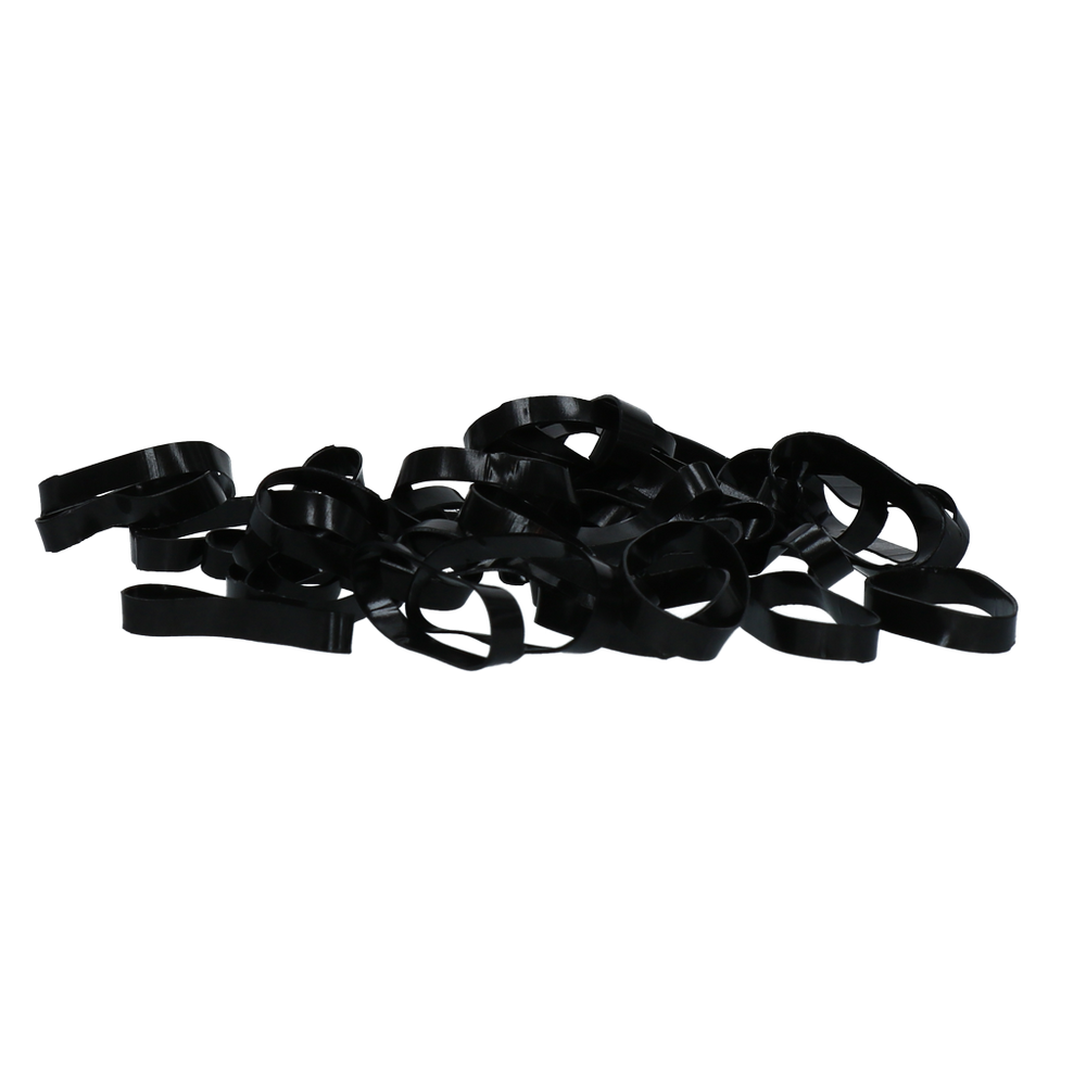 Excellent Horse Rubber Bands Silicone Black