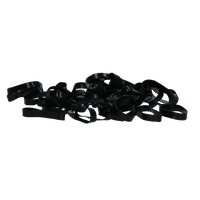 Excellent Horse Rubber Bands Silicone Black