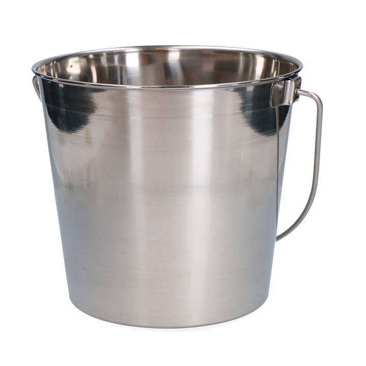 
  Emmer RVS met platte zijde 5,68 l - artikelnummer EMME00014H
