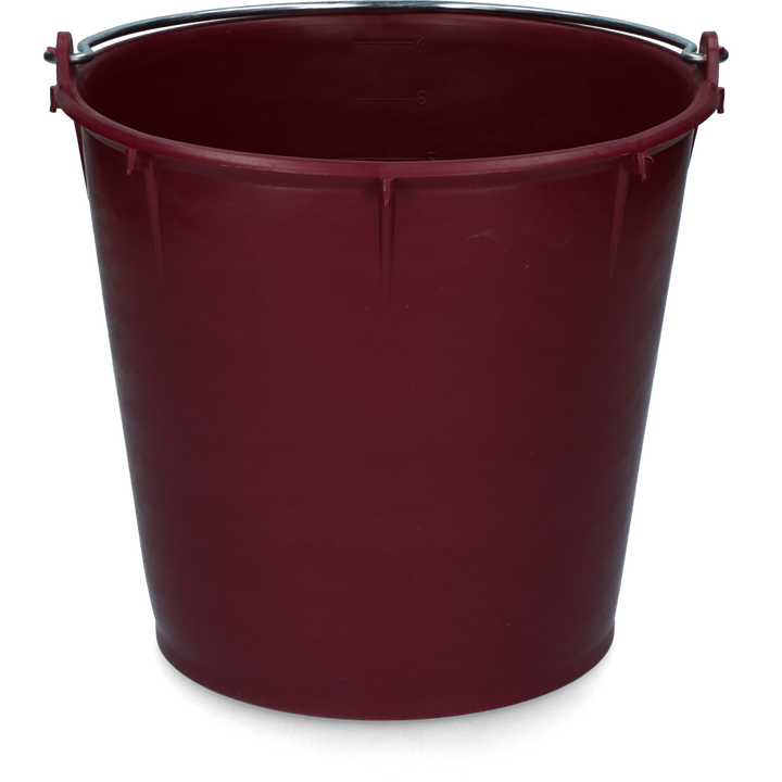 
  Emmer 7 l met beugel Bordeaux rood - artikelnummer EMME00016B
