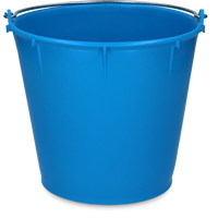 Emmer 7 l met beugel Konings blauw