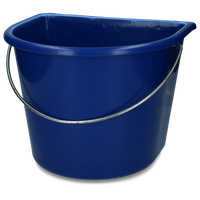 Emmer met vlakke kant 15 l Blauw