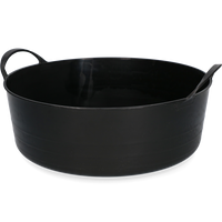 Emmer V-Trug Flexi 6 l Zwart