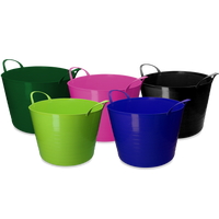vPlast Emmer V-Trug Flexi 65 l Limoen