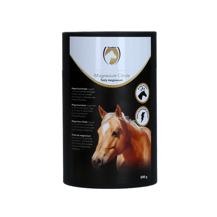 
  Excellent Horse Magnesium Citrate 500 g - artikelnummer EQUI0001BL1
