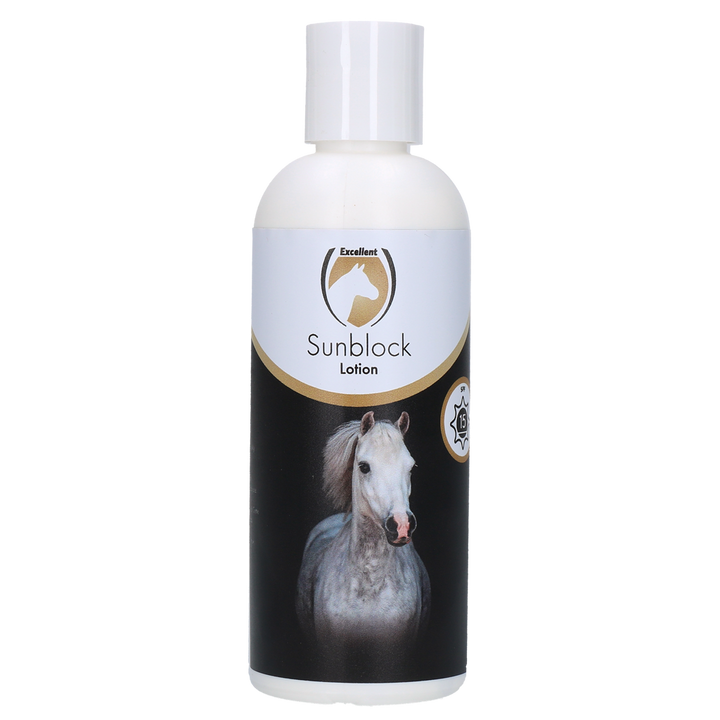 
  Excellent Horse Sunblock Lotion SPF 15 200 ml - Artikelnummer EQUI0001E
