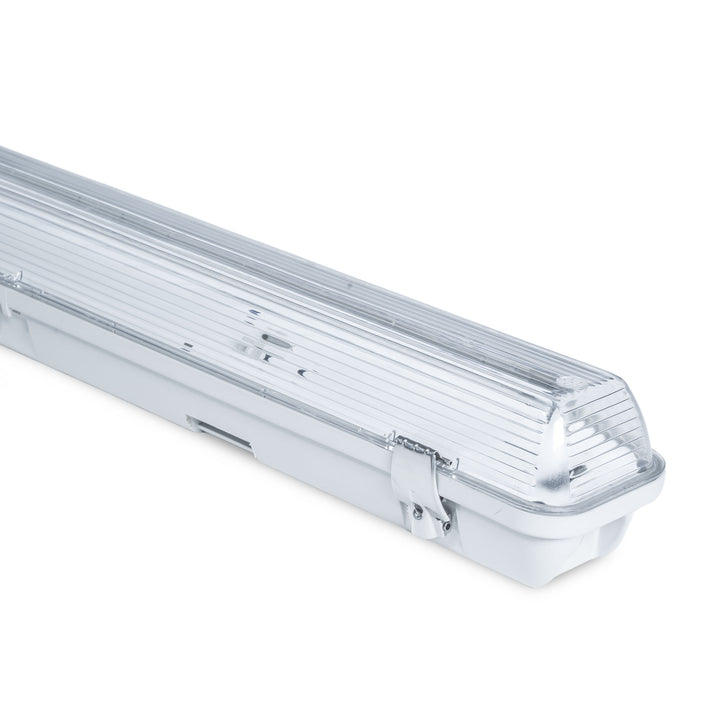 
  LED TL Armatuur met PC Kap en RVS Klemmen excl. TL buis | Rabe - artikelnummer 400886
