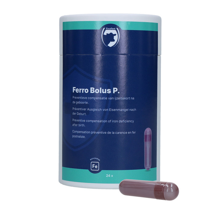 
  Excellent Ferro Bolus P 24 x 8,5 g - Artikelnummer FERR00002
