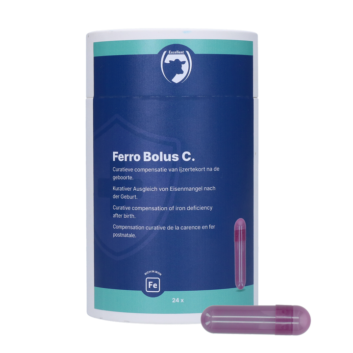 
  Excellent Ferro Bolus C 24 x 9,5 g - Artikelnummer FERR00003
