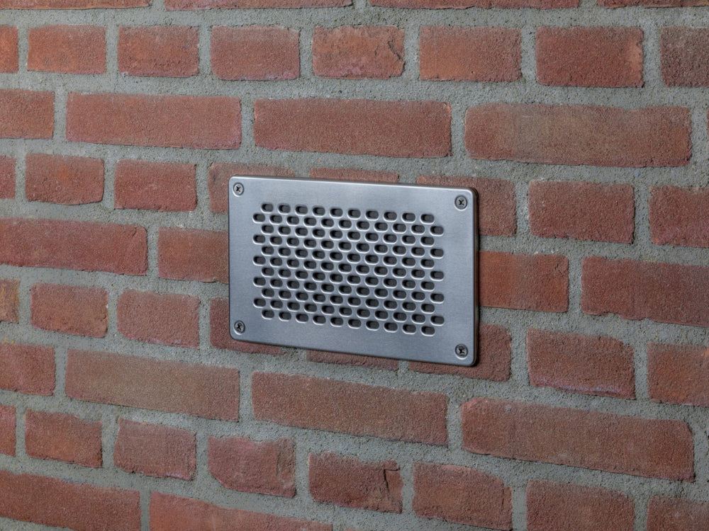 GevelFix Voorzetrooster RVS 10 x 14 cm