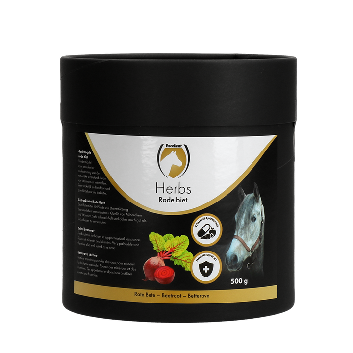 
  Excellent Horse Herbs Rode Biet 500 g - artikelnummer HERB028
