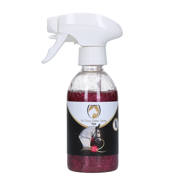 
  Excellent Horse Hi Gloss Glitter Spray Pink 250 ml - Artikelnummer HIGL5053
