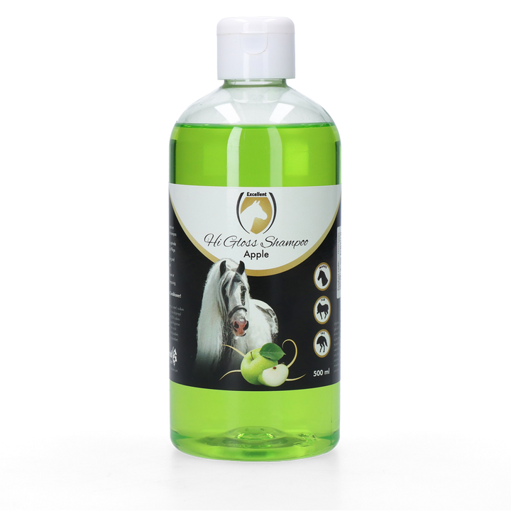 
  Excellent Horse Hi Gloss Shampoo Apple 500 ml - Artikelnummer HIGL5090

