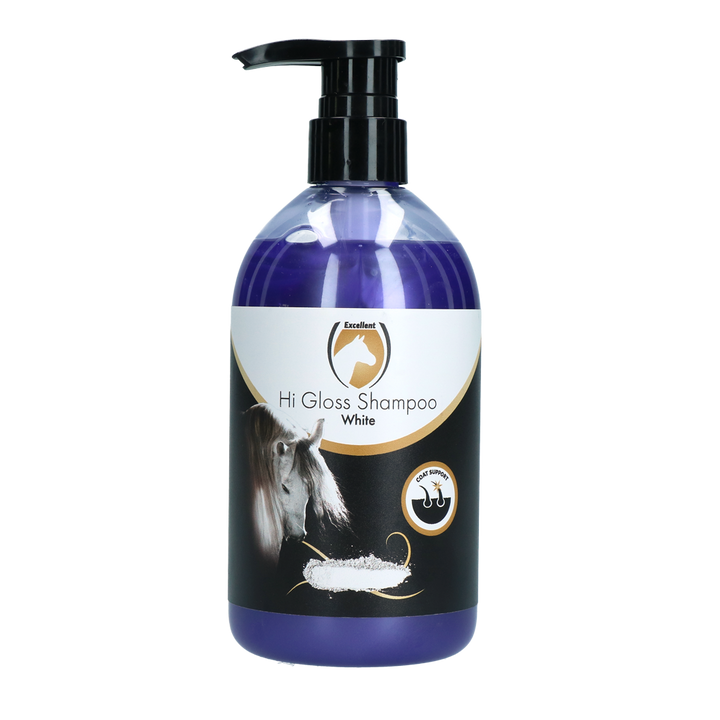 
  Excellent Horse Hi Gloss Shampoo White 500 ml - Artikelnummer HIGL5104
