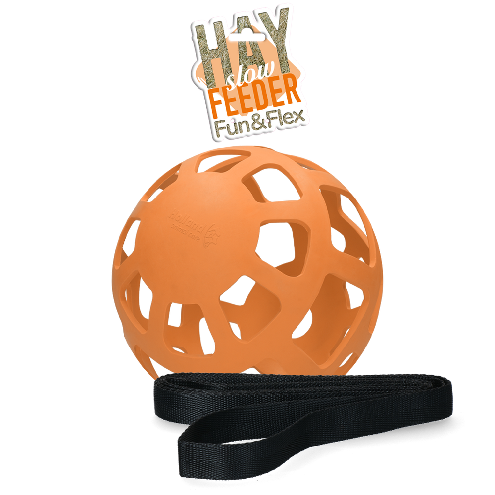 Hay Slow Feeder Fun & Flex Oranje