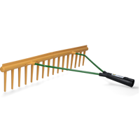 Hooi-/grashark met egaliseerfunctie 64 cm, 16-tands
