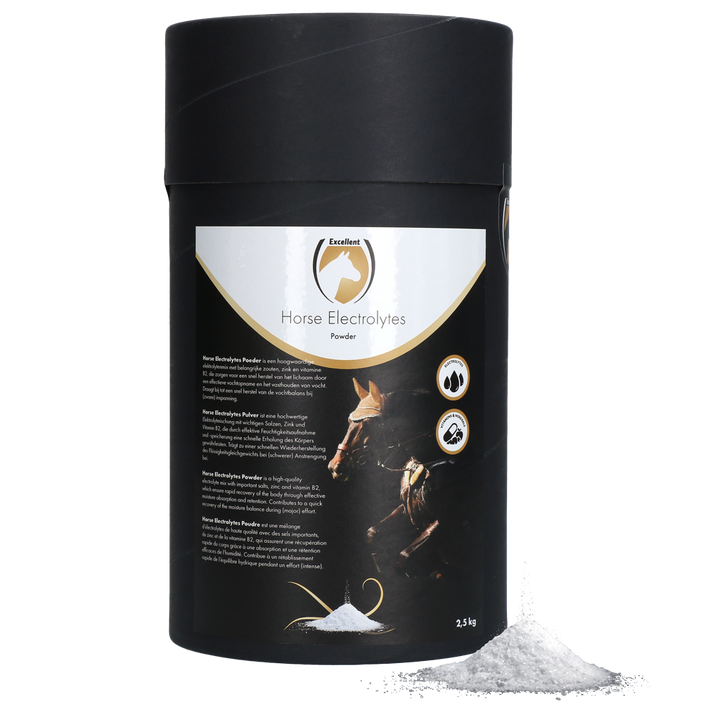 
  Excellent Horse Electrolytes Powder 2,5 kg - Artikelnummer HORS01002EE
