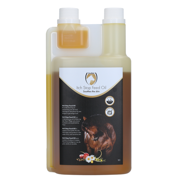 
  Excellent Horse Itch Stop Feed Oil 1 l - artikelnummer ITCH0020
