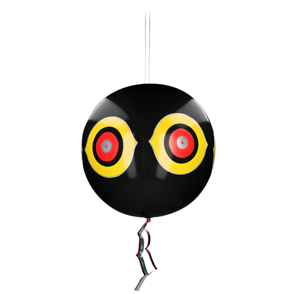 Knock Pest Schrikballon Zwart