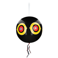 Knock Pest Schrikballon Zwart