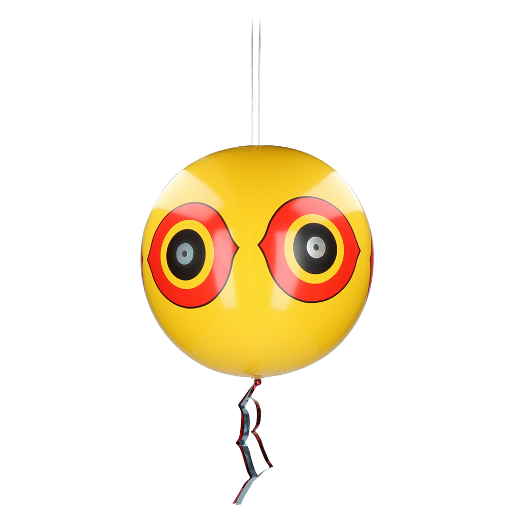 Knock Pest Schrikballon Geel