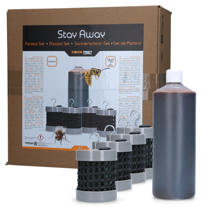 
  Knock Pest Stay Away Parasol Set - artikelnummer KNOC00035K

