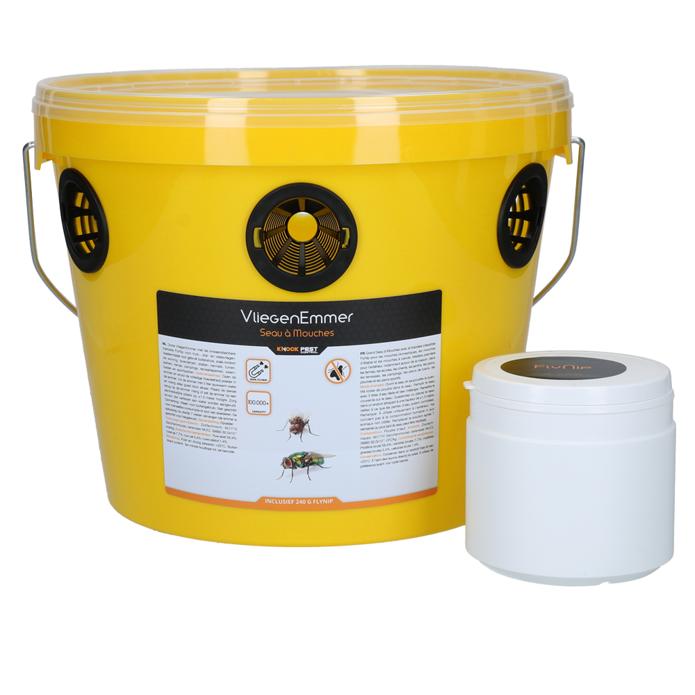 Knock Pest FlyNip VliegenEmmer (incl. traktatie)