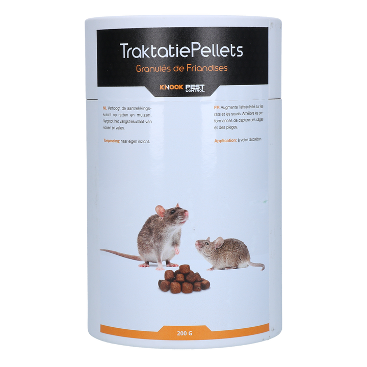 
  Knock Pest Traktatie Pellets 200 g - artikelnummer KNOC0200
