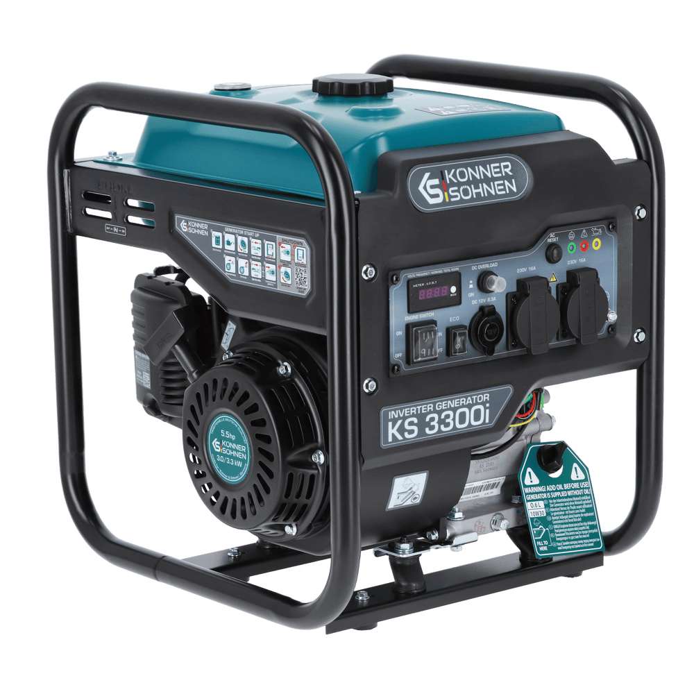 Könner & Söhnen KS 3300i inverter aggregaat 3,3 kW, foto 3