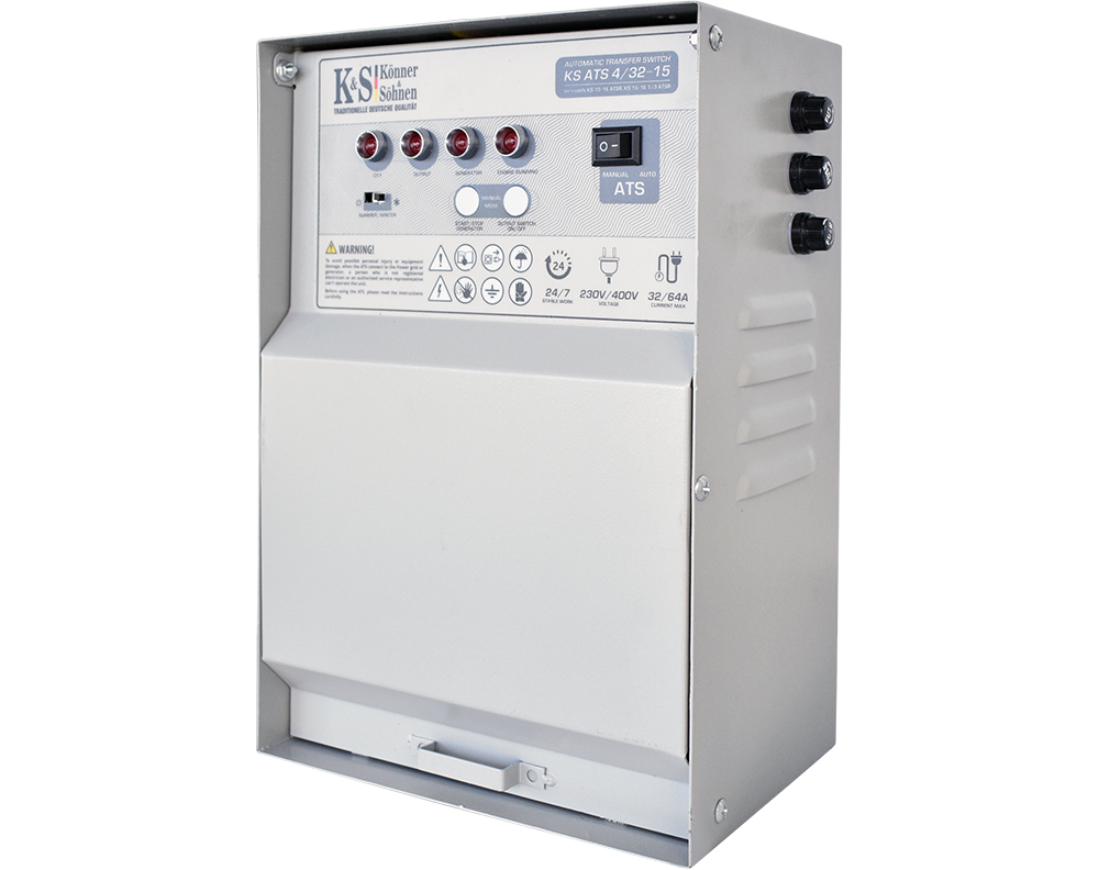 Könner & Söhnen KS 15-1E ATSR benzine aggregaat 12,5 kW, foto 4