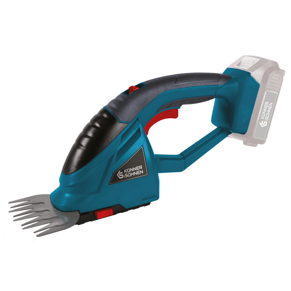 Könner & Söhnen KS SHT-20V accu 2 in 1 gras schaar en heggenschaar | Rabe