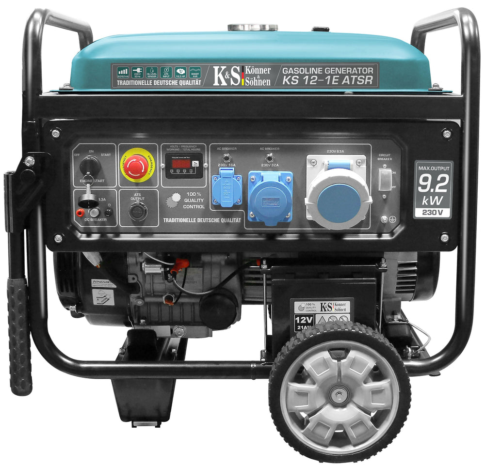 Könner & Söhnen KS 12-1E ATSR benzine aggregaat 9,2 kW | Rabe